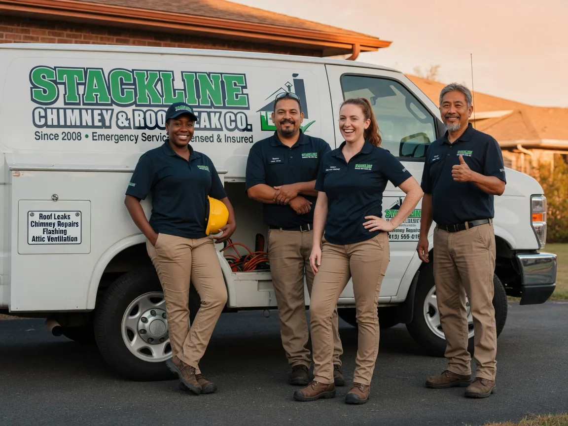Chimney flashing repair company in Ceres, VA